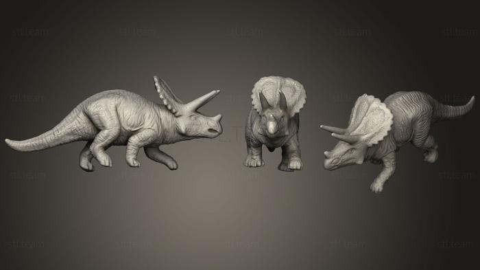 Статуэтки животных triceratops2